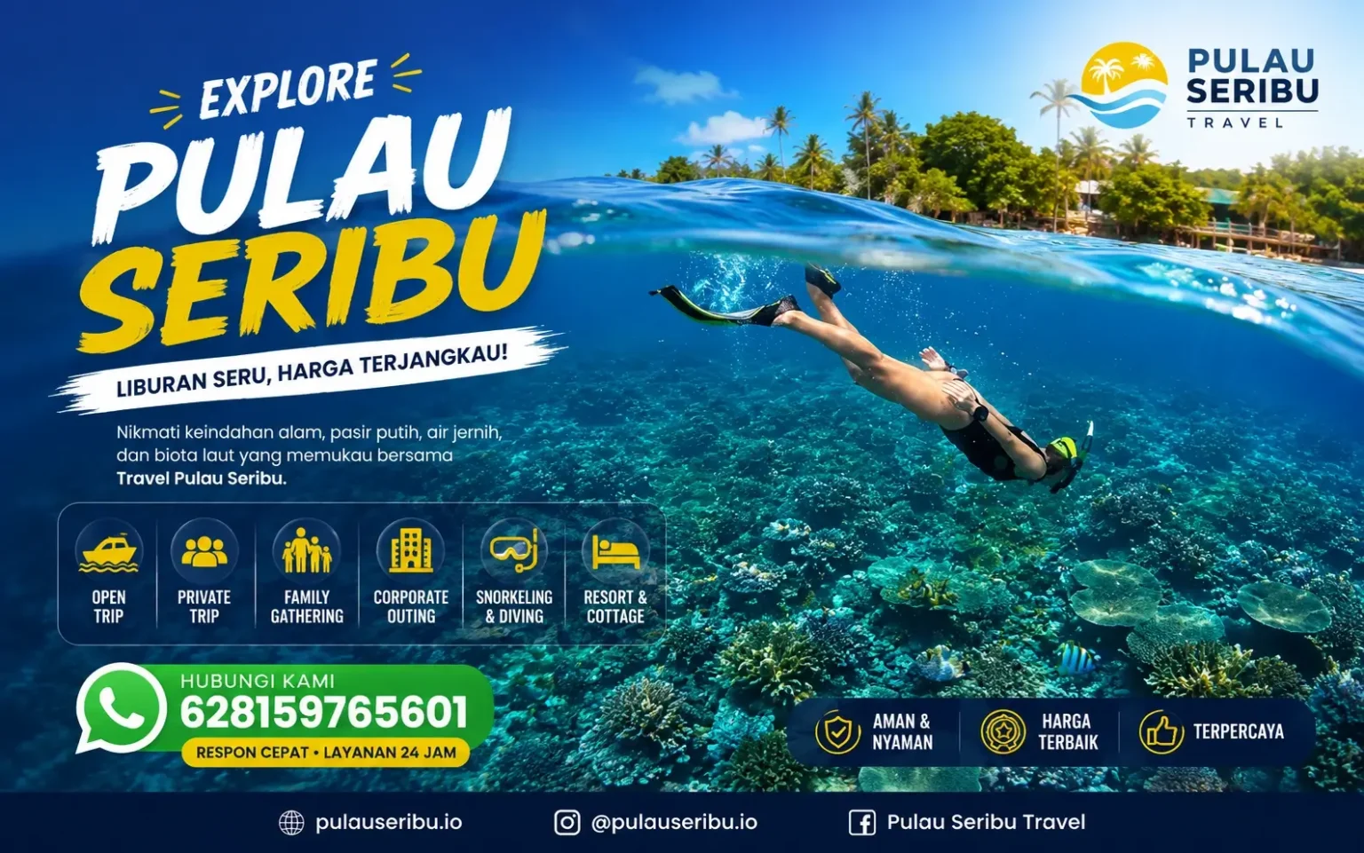 paket wisata pulau seribu