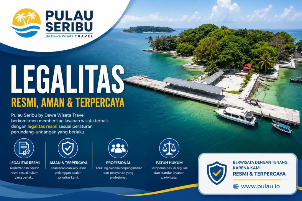 Legalitas Resmi tour travel pulau seribu