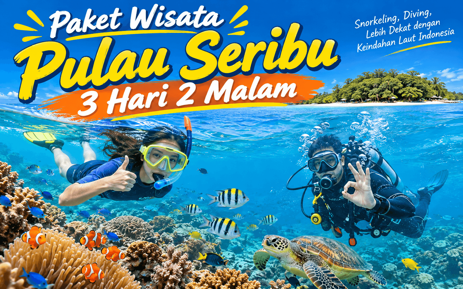 Paket Wisata Pulau Seribu One Day