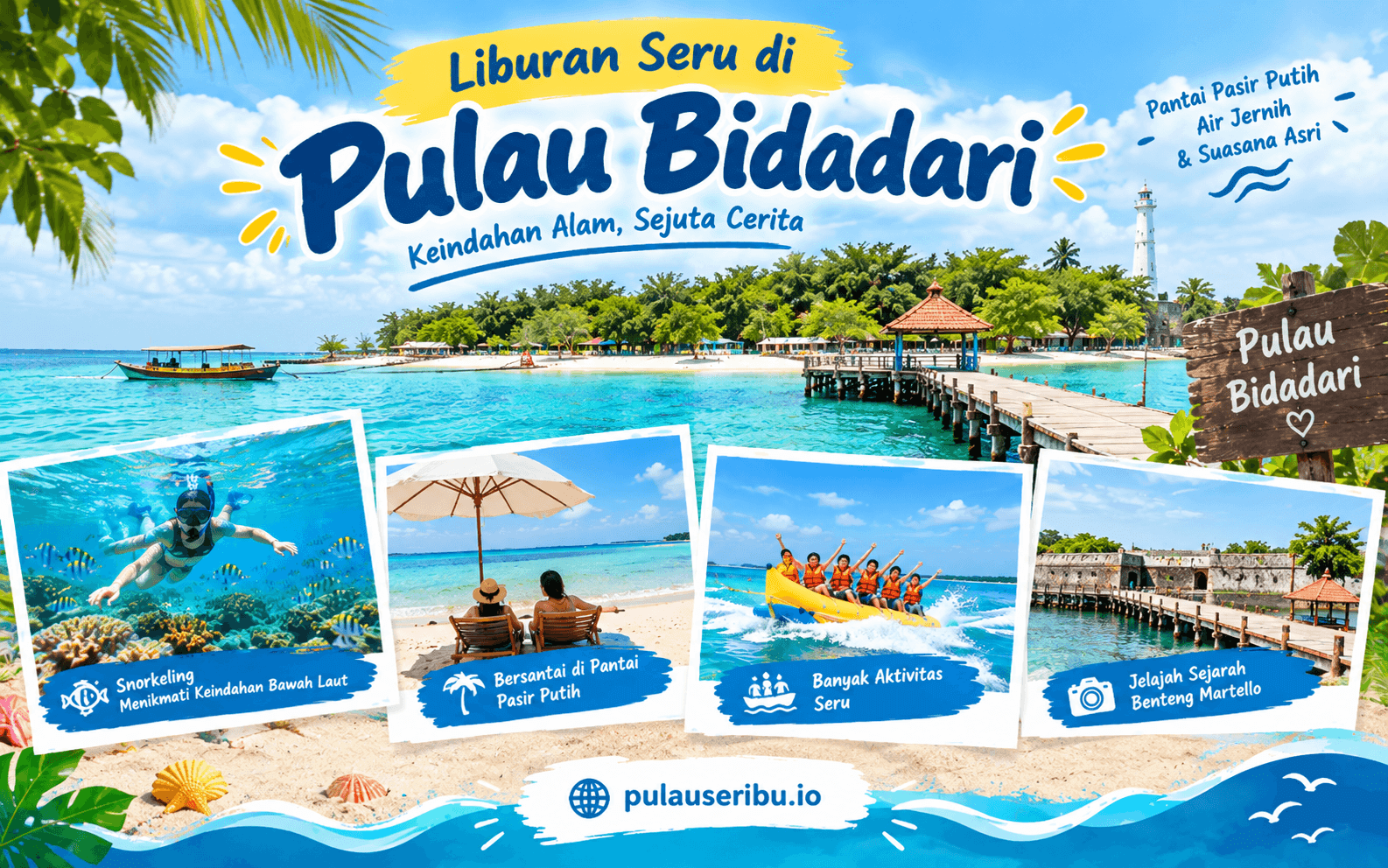 Harga Liburan ke Pulau Bidadari