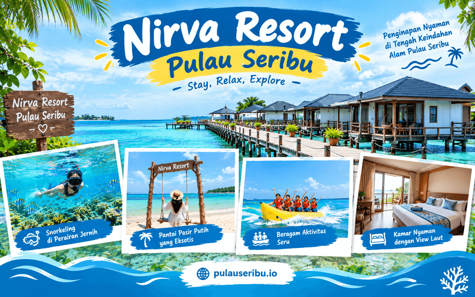 Pilihan wisata Nirva Resort Pulau Seribu